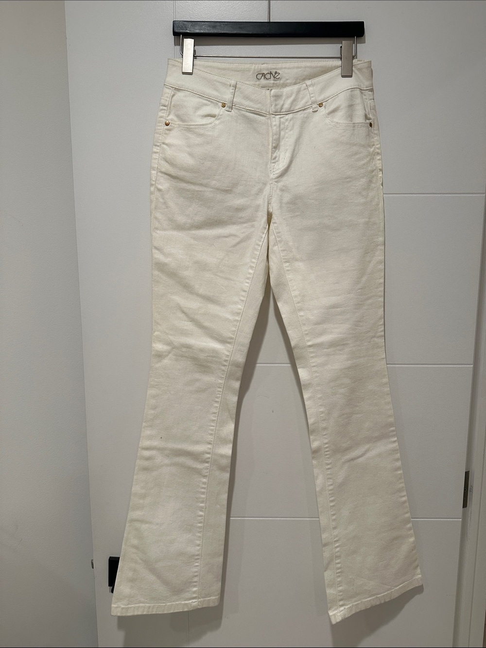 Cache Off-White Flare Jeans